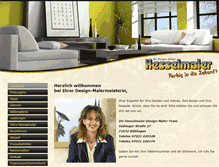 Tablet Screenshot of maler-hesselmaier.de